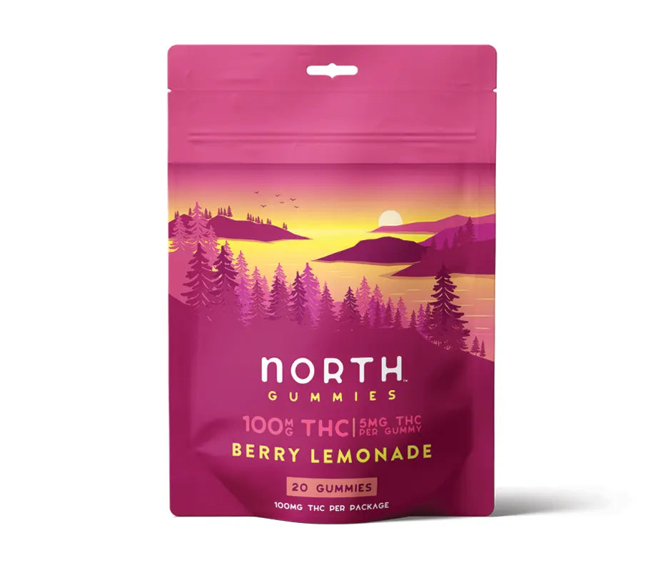 Berry Lemonade THC Gummies | 100mg Bag