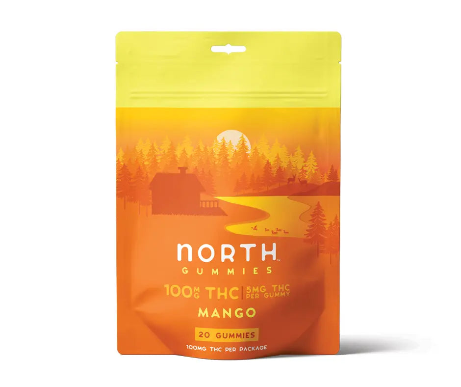 Mango THC Gummy Bag