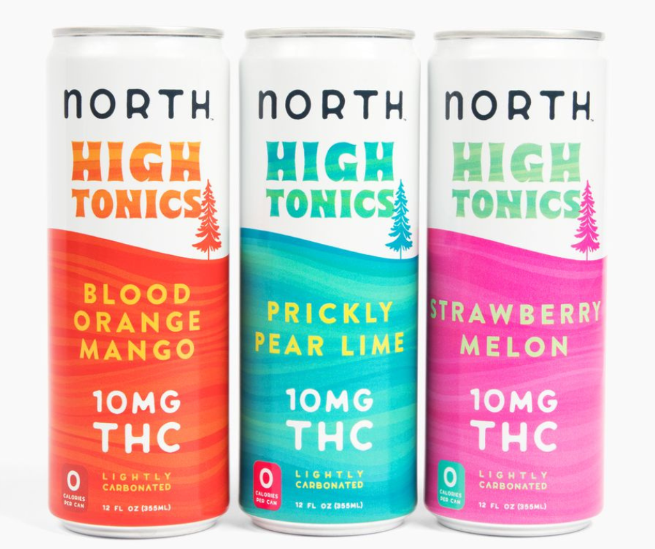 North High Tonics THC Seltzer Sampler Pack