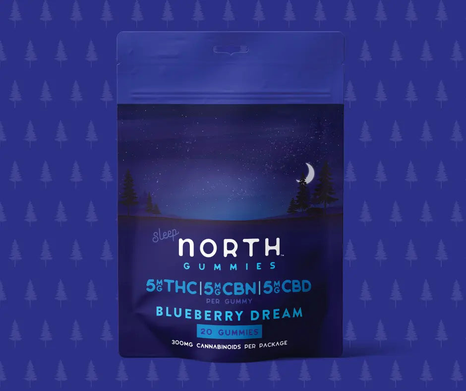Blueberry Dream Sleep Gummies | 300mg Bag