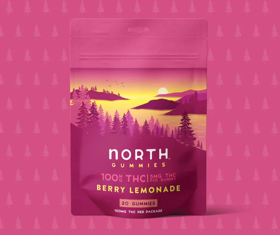 Berry Lemonade THC Gummies | 100mg Bag