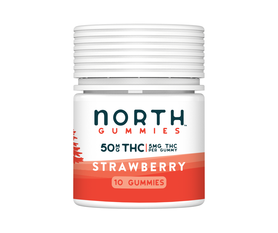 Strawberry THC Gummies | 50mg Pack